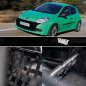 Preview: Clubsport Set - Strebe mit Netz für Renault Clio 3 RS
